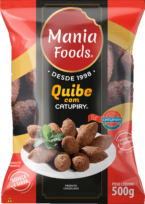 QUIBE MANIA FOODS 500G C/ CATUPIRY