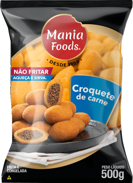 CROQUETE MANIA FOODS 500G - CARNE