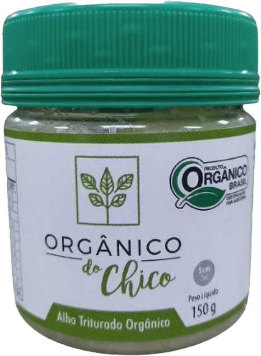 Alho Triturado Orgânico do Chico 150g