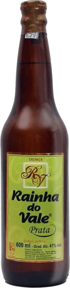 Aguardente Rainha Do Vale Prata Garrafa 600 ml