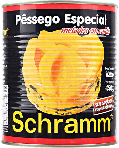 Pêssego em Calda Schramm 440g