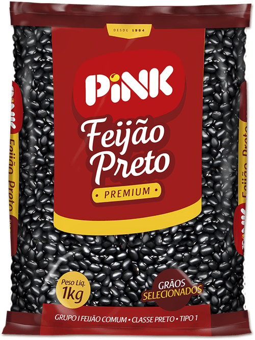 Feijão Preto Pink 1 kg