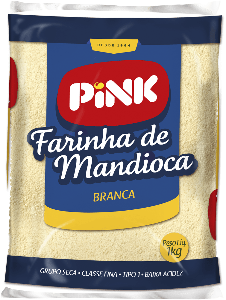 Farinha-De-Mandioca-Tipo-1-Branca-Pink-Pacote-1kg