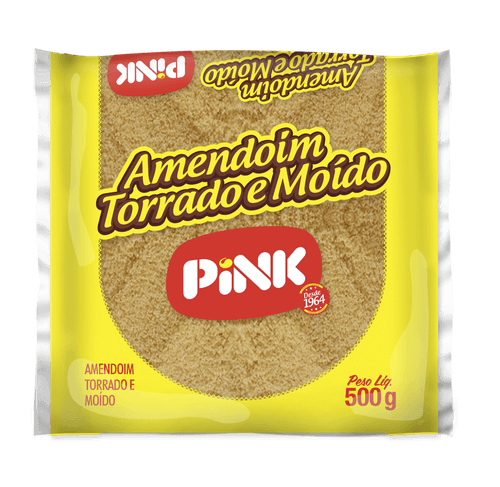 Amendoim Torrado Pink Moído 500g