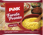 Farofa-Pronta-Pink-Temperada-Carne-Seca--250-g