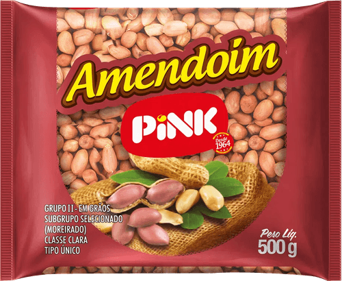 Amendoim Runner Pink 500g