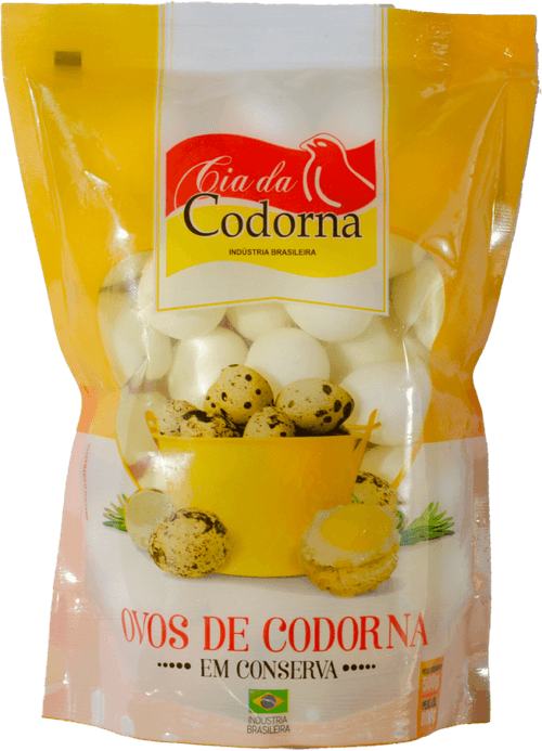 Ovos de Codorna Em Conserva Cia Codorna 500g