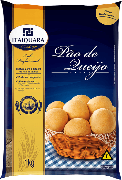 Mistura Para Pão De Queijo Itaiquara Pacote 1kg