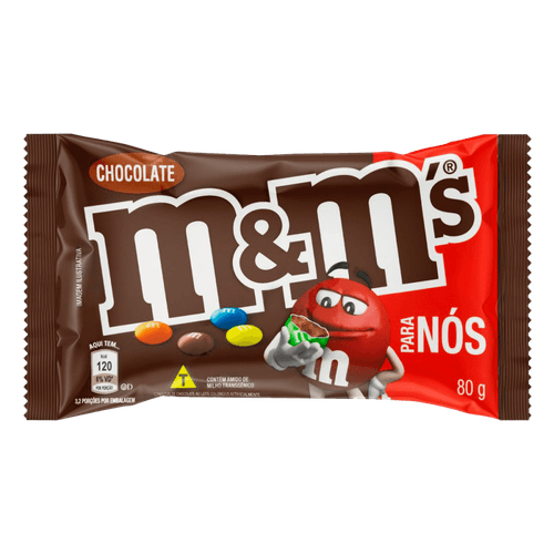 Chocolate M&M'S Ao Leite Para Nós 80g