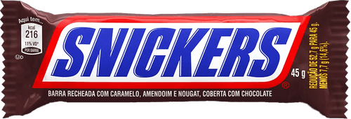 Chocolate Snickers Original Individual 45g