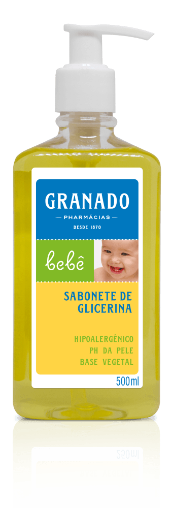 Sabonete Líquido de Glicerina Granado Bebê Frasco 500ml