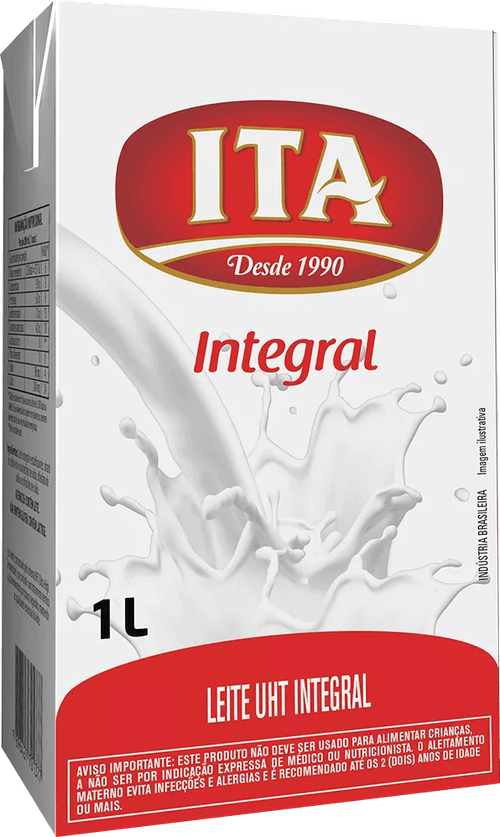 Leite Longa Vida Ita Integral 1L