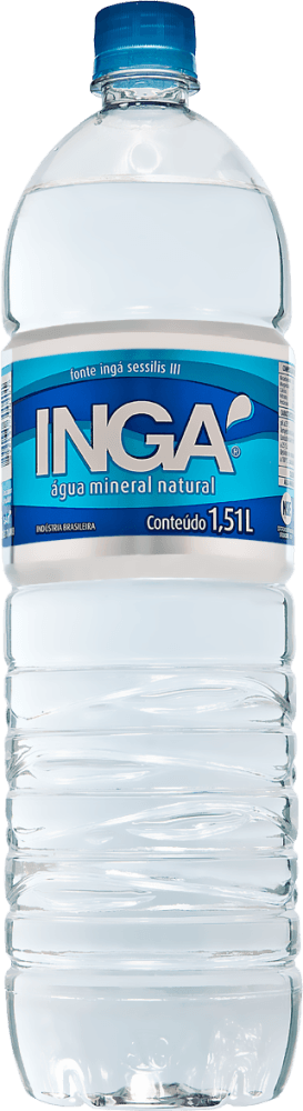 Água Mineral Ingá Natural sem Gás Pet 1,5 L