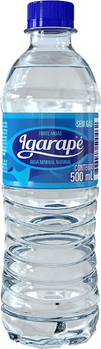 Água Mineral Natural Sem Gás Igarapé Garrafa 500ml