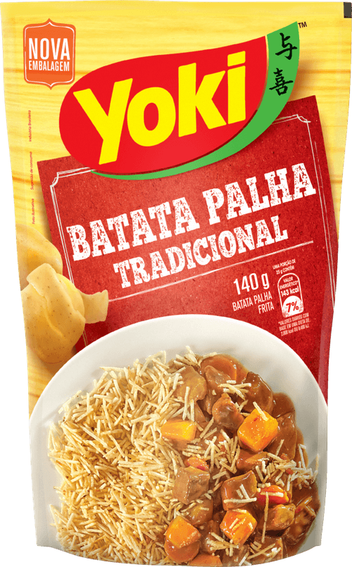 Batata Palha Tradicional Yoki Sachê 140g