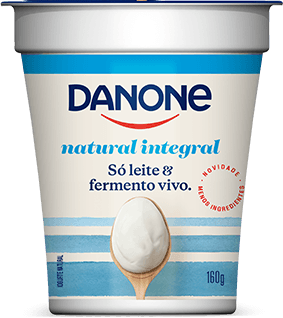 Iogurte Natural Danone Integral 160G