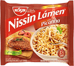 Macarrao-Instantaneo-Lamen-com-Tempero-de-Carne-Nissin-Miojo-Pacote-85g-Sendo-80g-de-Macarrao-e-5g-de-Tempero