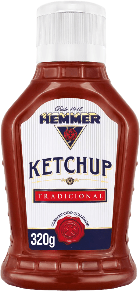 Ketchup Tradicional Hemmer Squeeze 320g