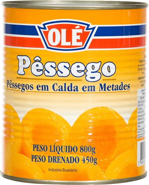 Pêssego em Calda Olé 450g