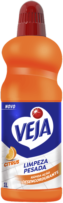 Limpador Limpeza Pesada Citrus Veja Frasco 1l