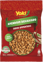 Amendoim-Torrado-sem-Casca-Apimentado-Pimenta-Chipotle-Yoki-Pacote-150g-Edicao-Limitada