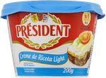 Creme-de-Queijo-Ricota-Light-President-Pote-200g