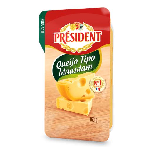 Queijo Maasdam Président 160g