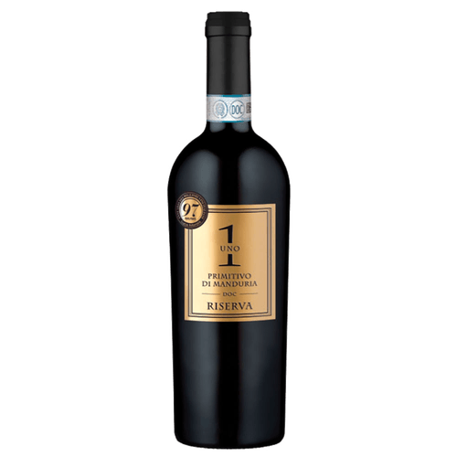 Vinho Italiano Uno Primitivo De Manduria Doc Reserva Tinto 750ml