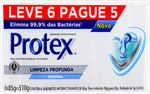 Sabonete-em-Barra-Antibacteriano-Original-Protex-Limpeza-Profunda-Envoltorio-510g-Leve-6-Pague-5-Unidades-de-85g-Cada