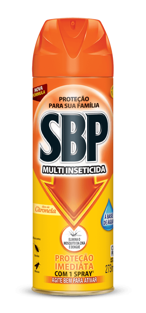 Multi Inseticida SPB Aerossol com Óleo de Citronela 273ml