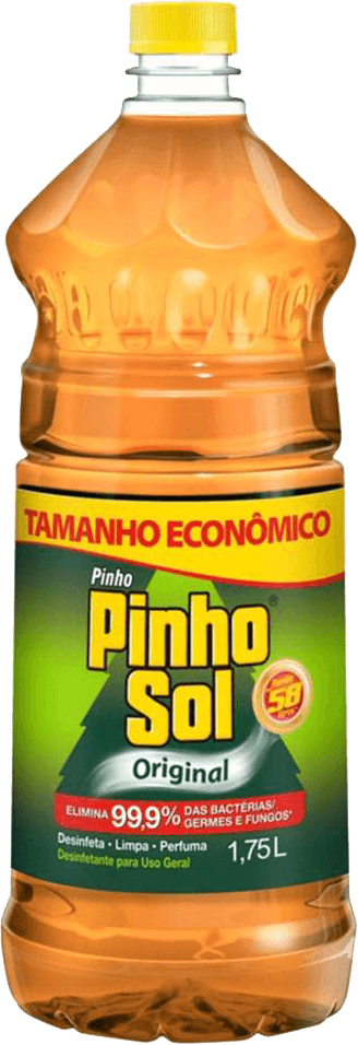 Desinfetante para Uso Geral Original Pinho Sol Frasco 1,75l Tamanho Econômico