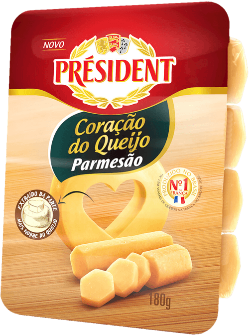 Queijo Parmesão Cilindro Président 180g