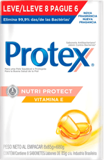 Sabonete-em-Barra-Antibacteriano-Protex-Nutri-Protect-Vitamina-E-Caixa-680g-Leve-8-Pague-6-Unidades-de-85g-Cada