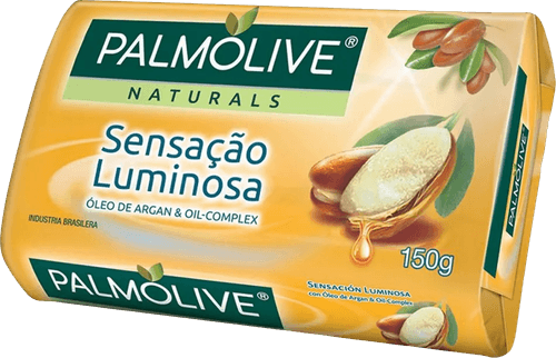 Sabonete em Barra Sensação Luminosa Óleo de Argan & Oil-Complex Palmolive Naturals Envoltório 150g