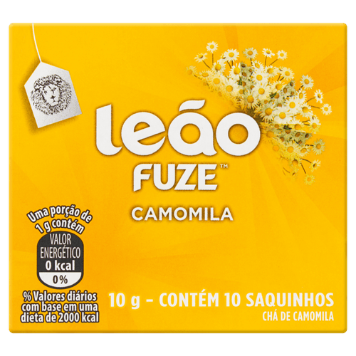 Chá de Camomila Chá Leão Caixa 10g