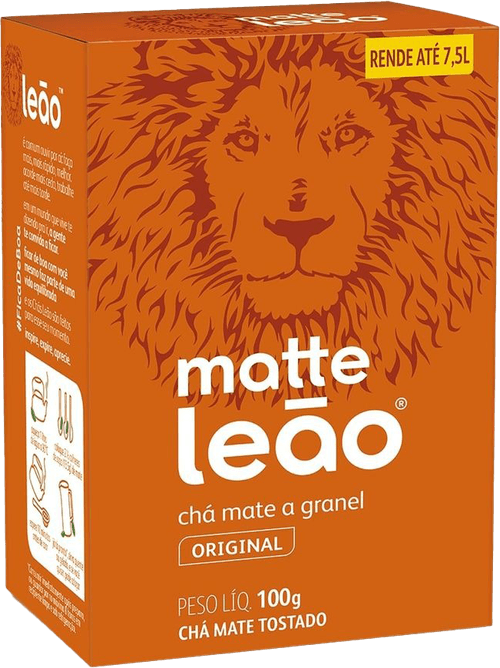 Chá Mate Tostado a Granel Original Matte Leão Caixa 100g