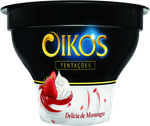 Sobremesa-Lactea-de-Queijo-Petit-Suisse-e-Preparado-de-Delicia-de-Morango-Oikos-Tentacoes-Pote-100g