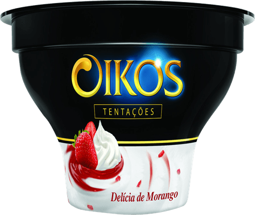 Sobremesa Oikos Tentações Delícias de Morango 100g