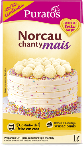 Chantily Norcau Chanty Mais Leite em Pó 1 Litro