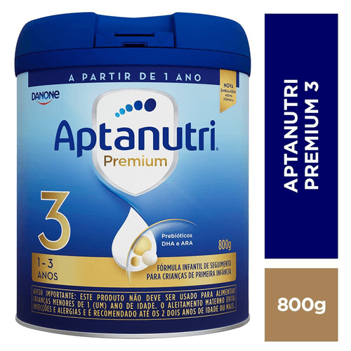 Fórmula Infantil Aptanutri Premium 3 800g