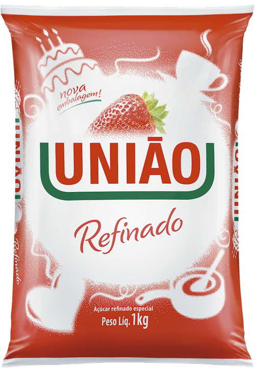 Açúcar Refinado União Pacote 1kg