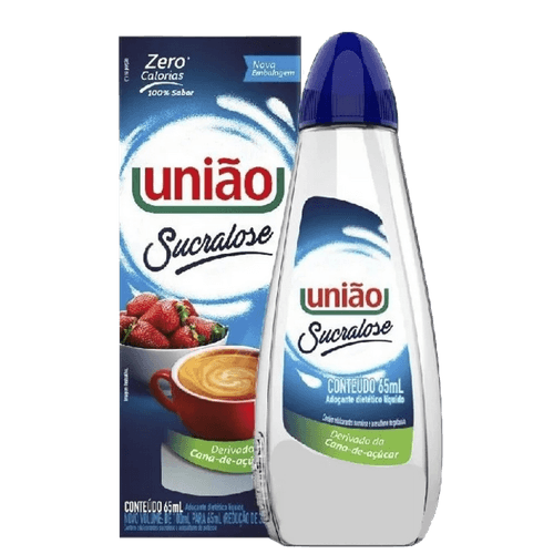 UNIÃO ADOÇANTE LÍQUIDO SUCRALOSE 65ml