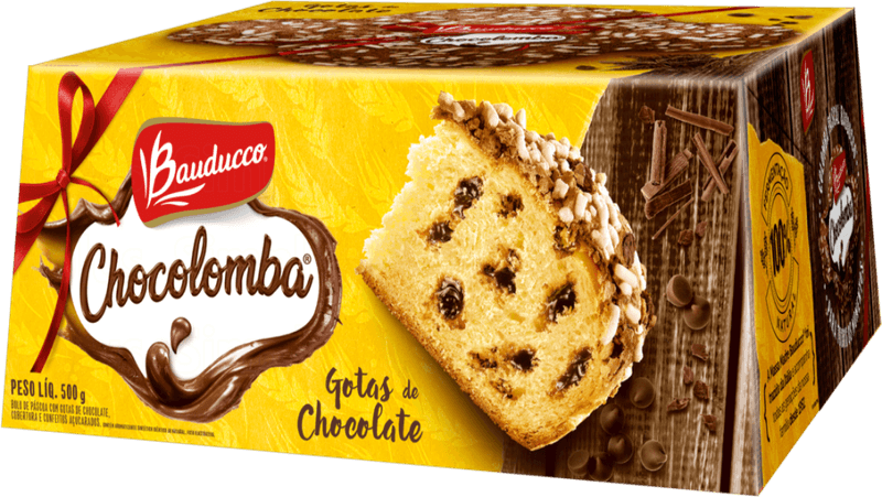 Bolo-de-Pascoa-com-Gotas-de-Chocolate-Cobertura-e-Confeitos-Acucarados-Bauducco-Chocolomba-Caixa-500g