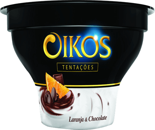 Sobremesa Oikos Tentações Laranja e Chocolate 100g