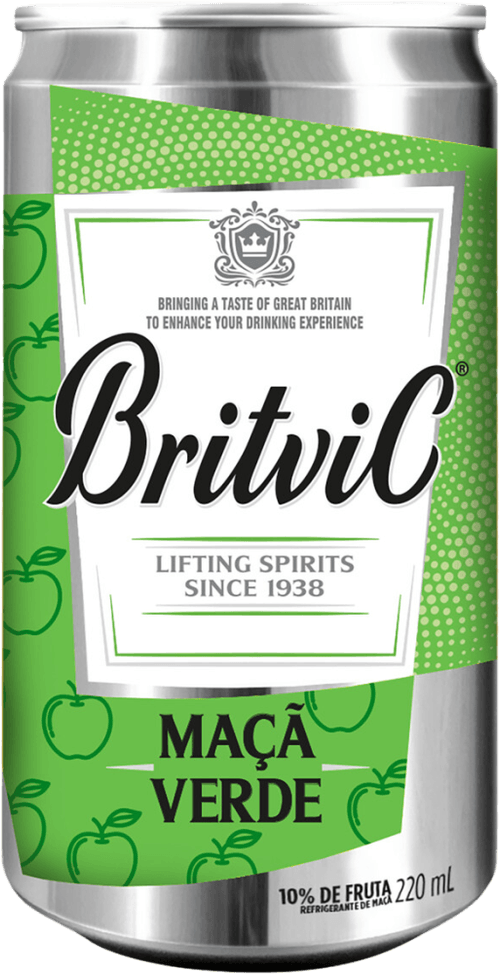 Refrigerante Maçã-Verde Britvic Lata 220ml