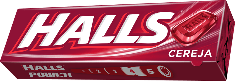 Bala-Cereja-Halls-Pacote-34g