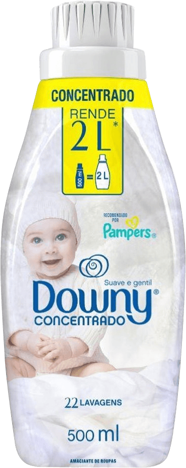 Amaciante Concentrado Downy Suave e Gentil 500ml