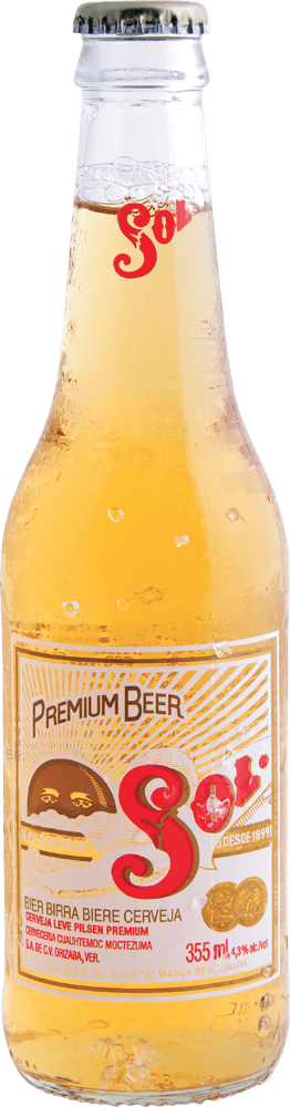 Cerveja Sol Premium Long Neck 330ml