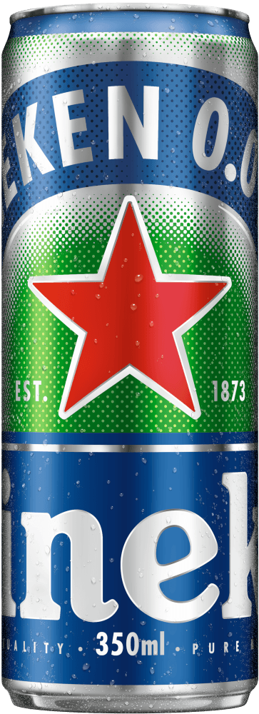 Cerveja Lager Zero Álcool Heineken Lata 350ml