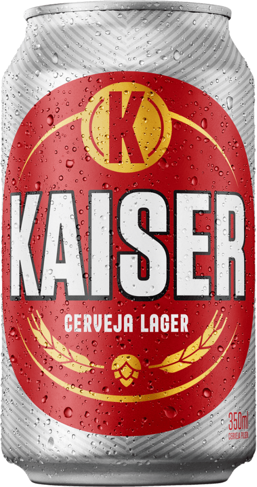 Cerveja Kaiser Pilsen Lata 350ml